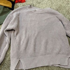 Aeropostale light purple sweater full length, size medium